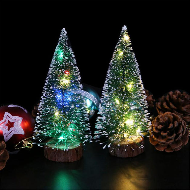 Christmas Decorations LED Lights Mini Christmas Tree – Junzaid.com